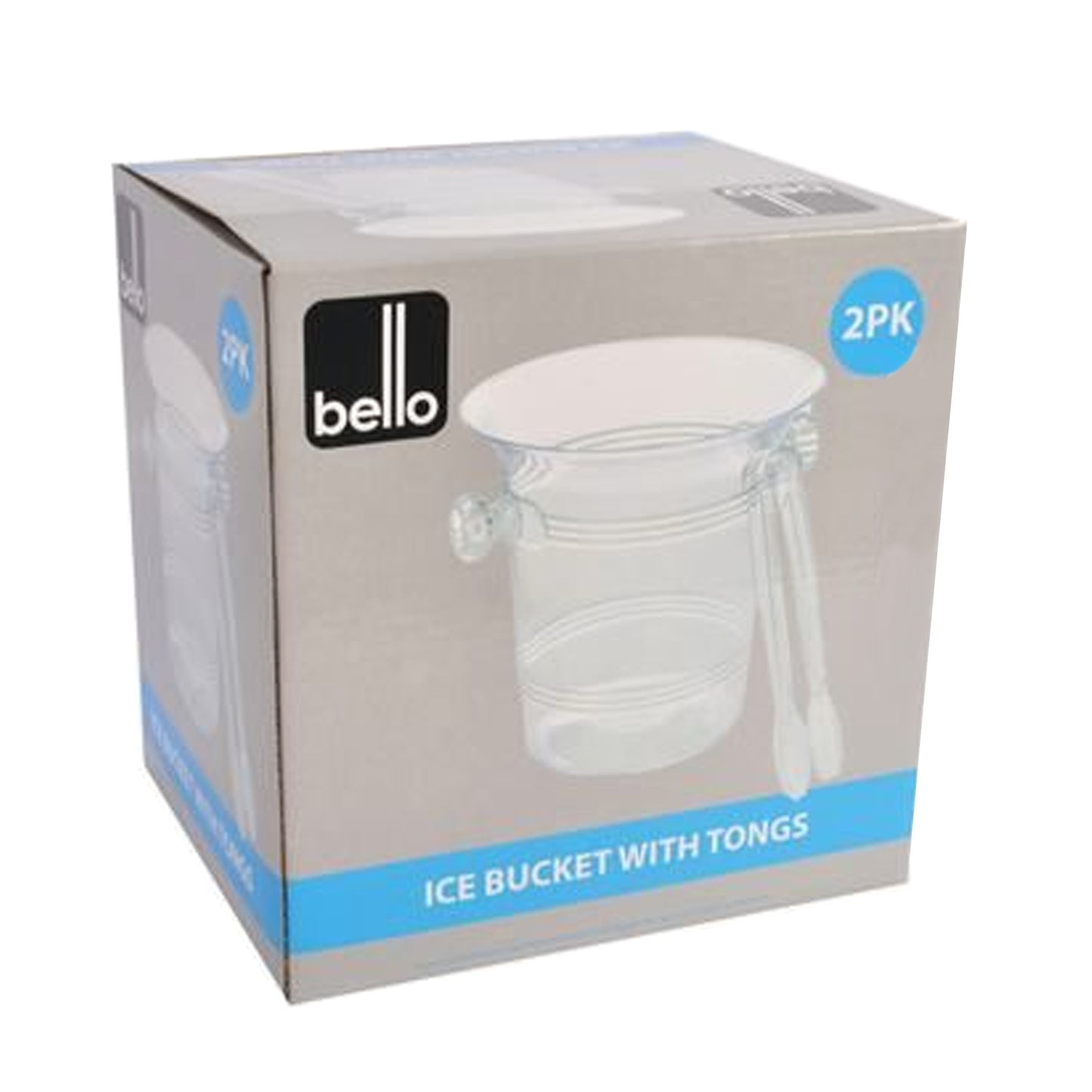 Ice Bucket Tongs Cube Tong Cubes Cold Plastic Handle Summer Drinks Whiskey