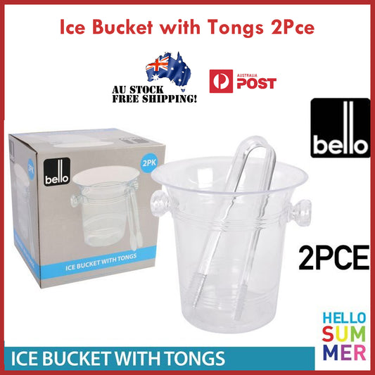 Ice Bucket Tongs Cube Tong Cubes Cold Plastic Handle Summer Drinks Whiskey