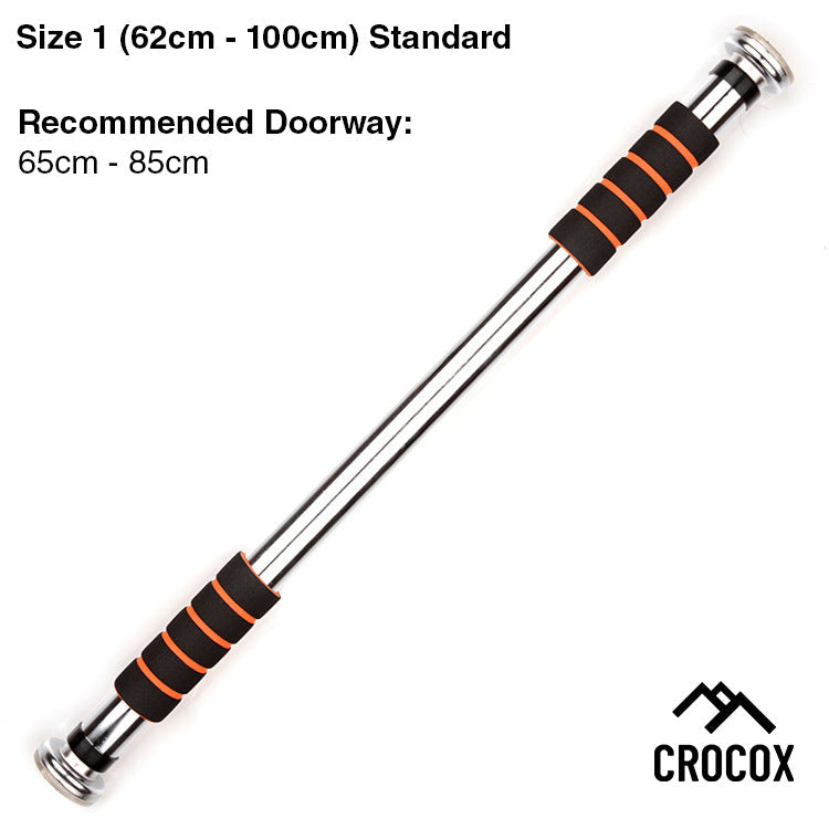 Pull Up Bar Door Chin Wall Mounted Doorway Portable Adjustable Home Gym Strength