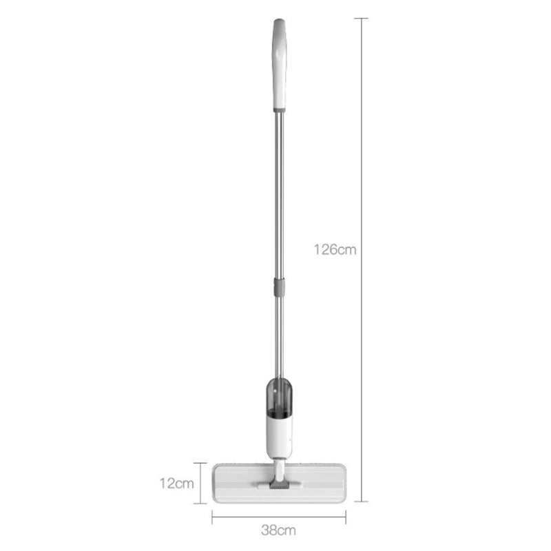 Spray Mop Microfibre Water Flat Mops Floor Kitchen Bath Microfiber Cleaner Metal