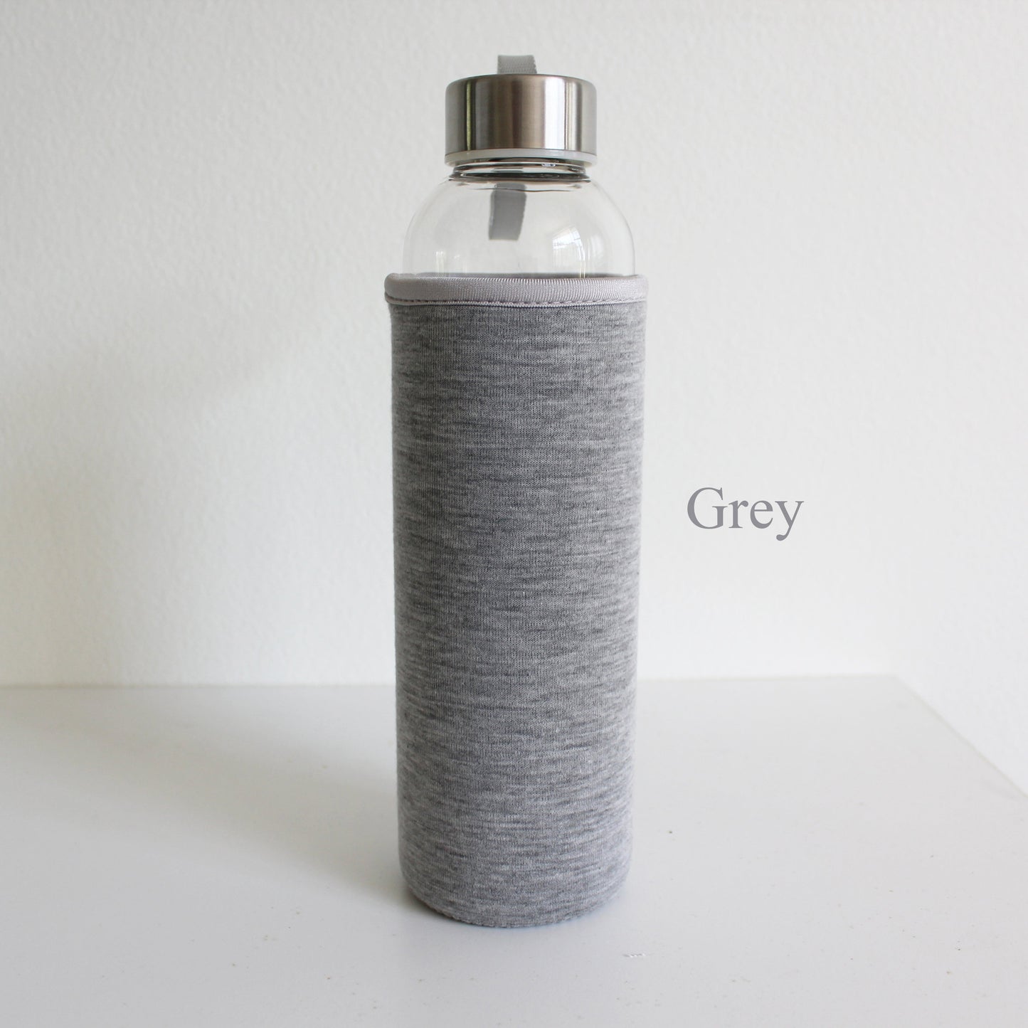 Glass Water Bottle 550ml BPA Free Sports Tea Crystal Bottles Juice Drinking Jug