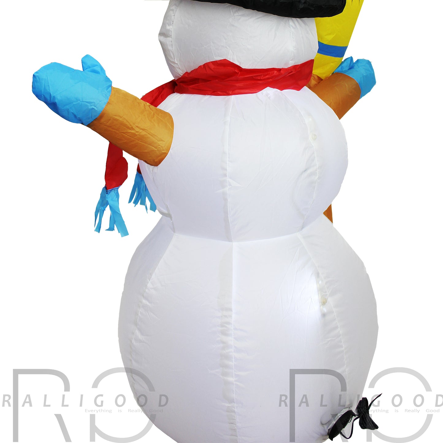 Christmas Inflatable Santa Snowman Decoration Indoor Outdoor Large 1.2m all in 1