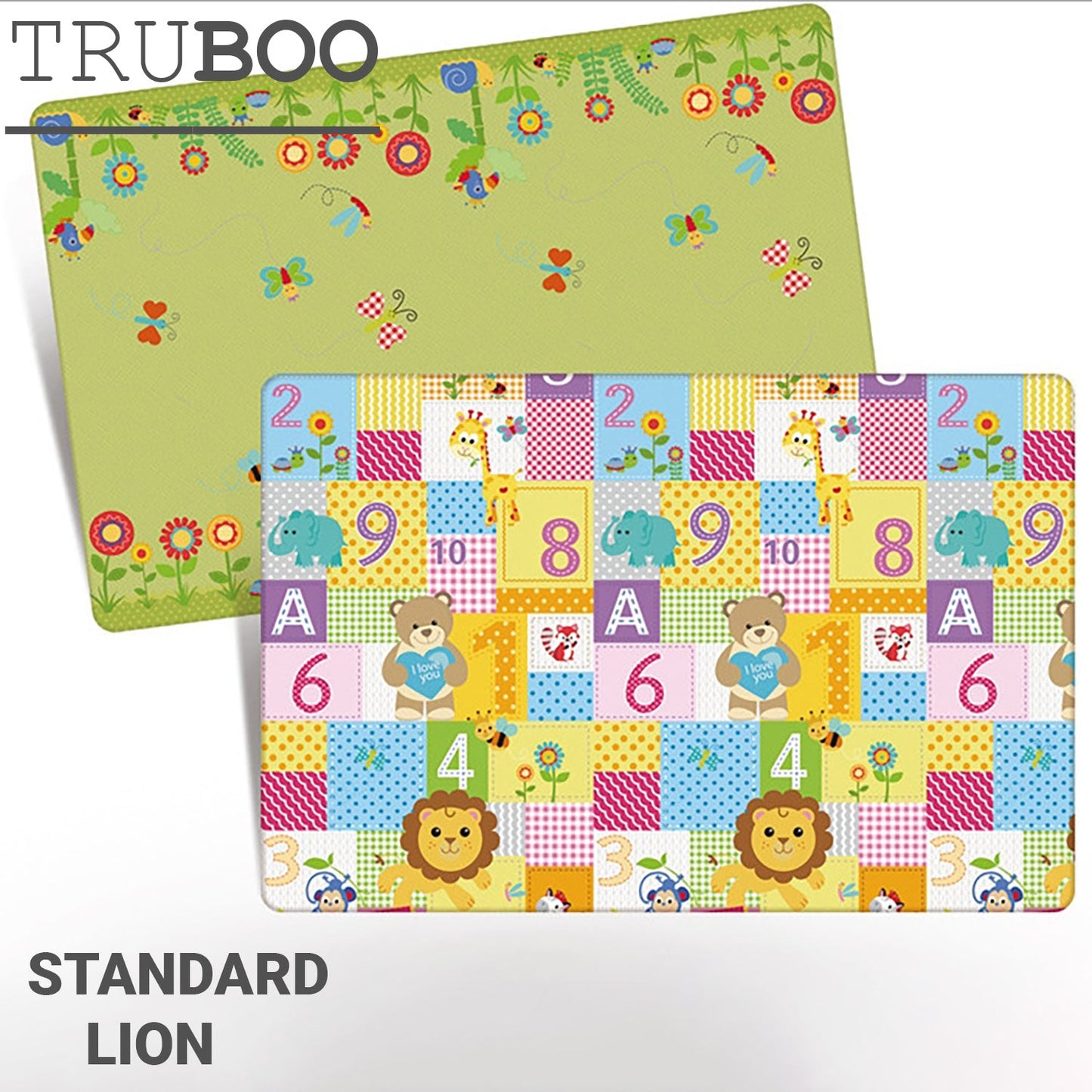 Truboo Baby Play Mat Crawling Folding Pad Kids Waterproof Non-Slip Foam Carpet