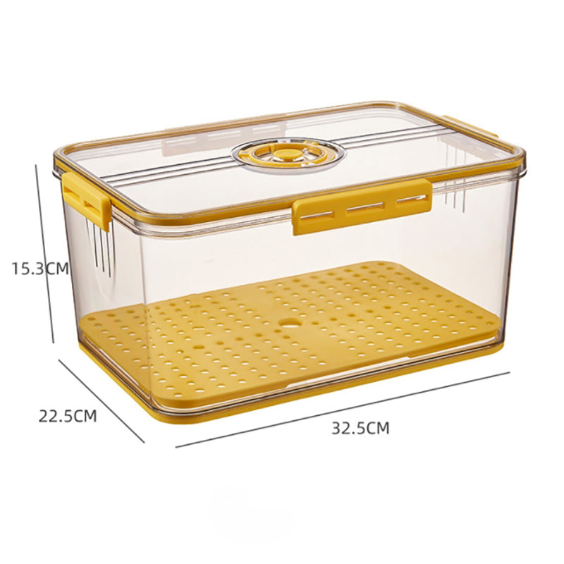 Lecluse Refrigerator Storage Box Egg Carton Refrigerator Food Storage Container