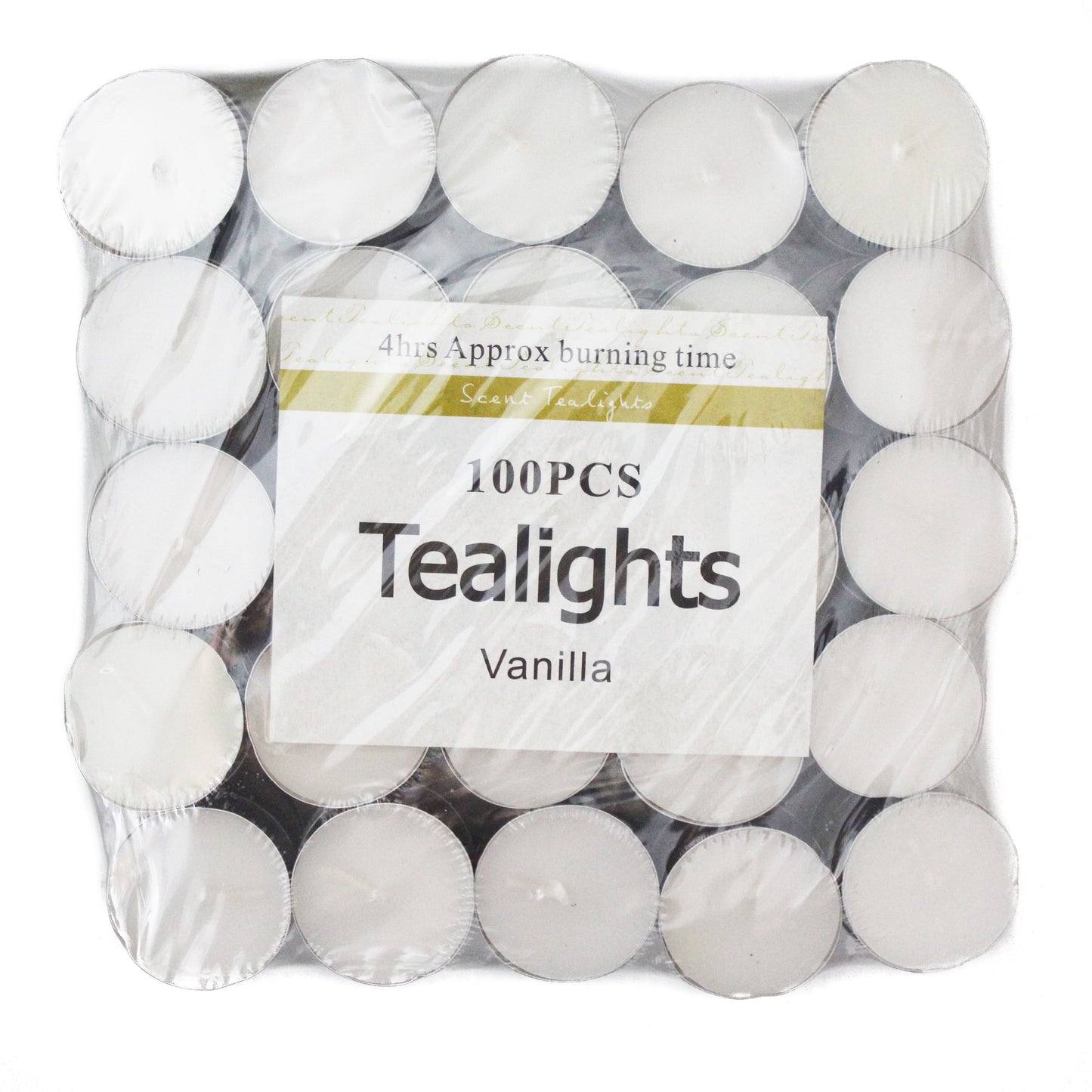 Scented Tea Light Bulk Tealight Candles 4 Hour Hours Burn Scent - 100pcs