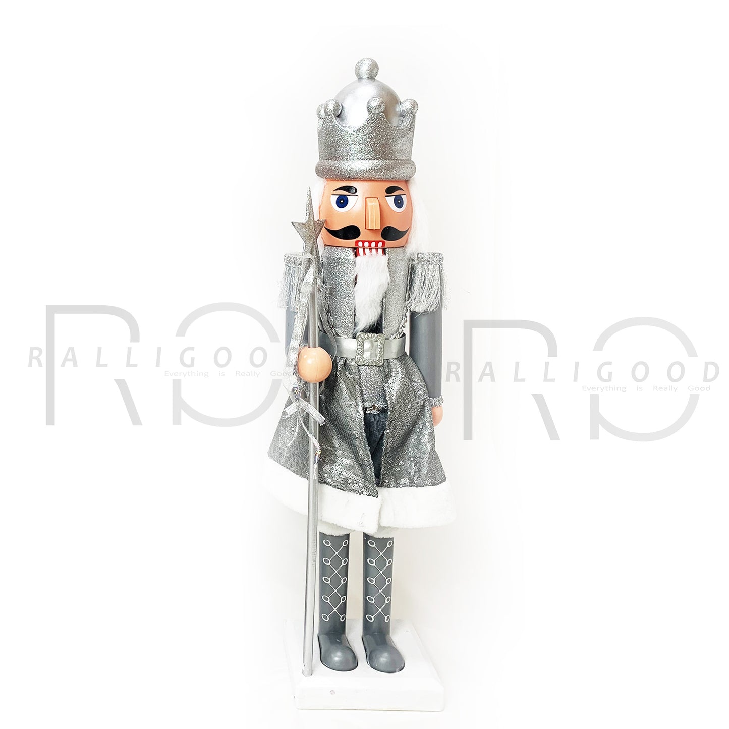 Nutcracker Nut Cracker Christmas Decorations Outdoor Statue Singing Musical Wood