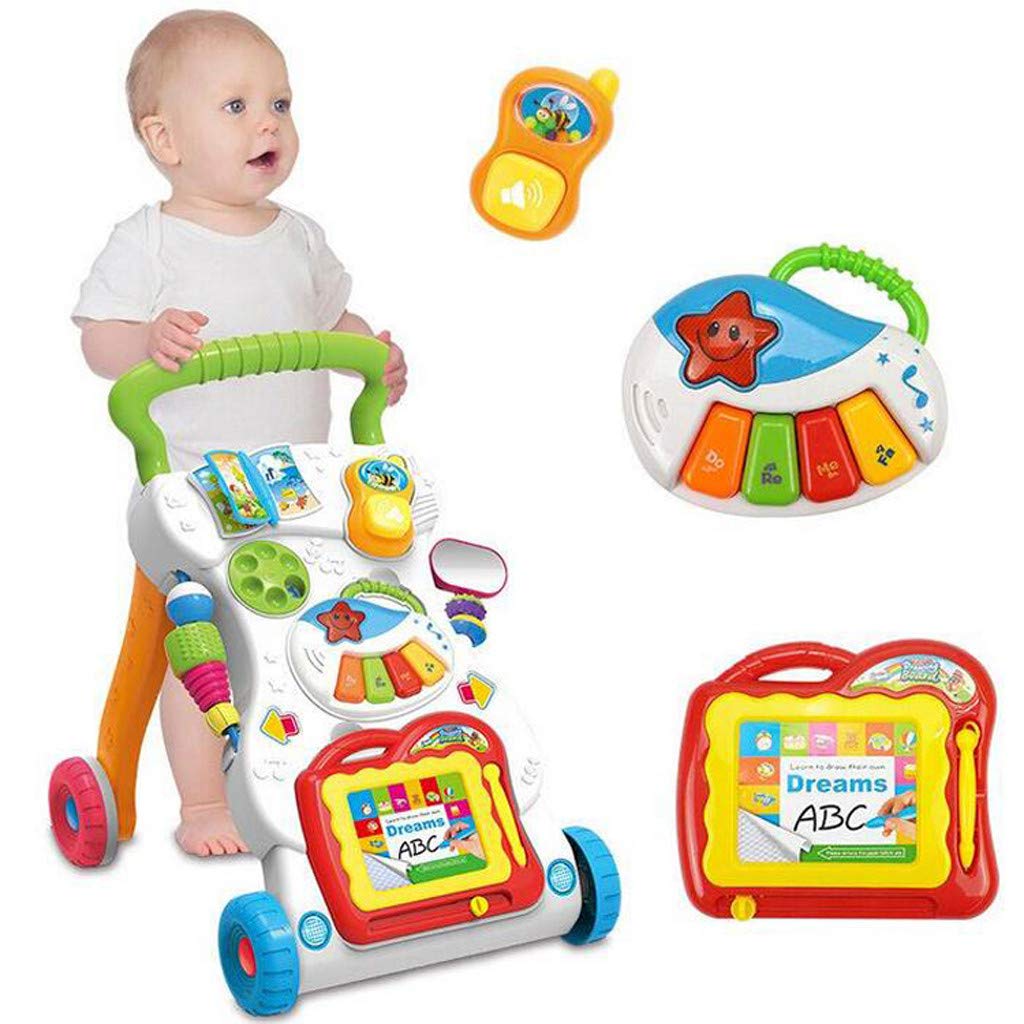 Truboo Walker Baby Push Toddler Toys Activity Centre Music Kids Balance Wheels