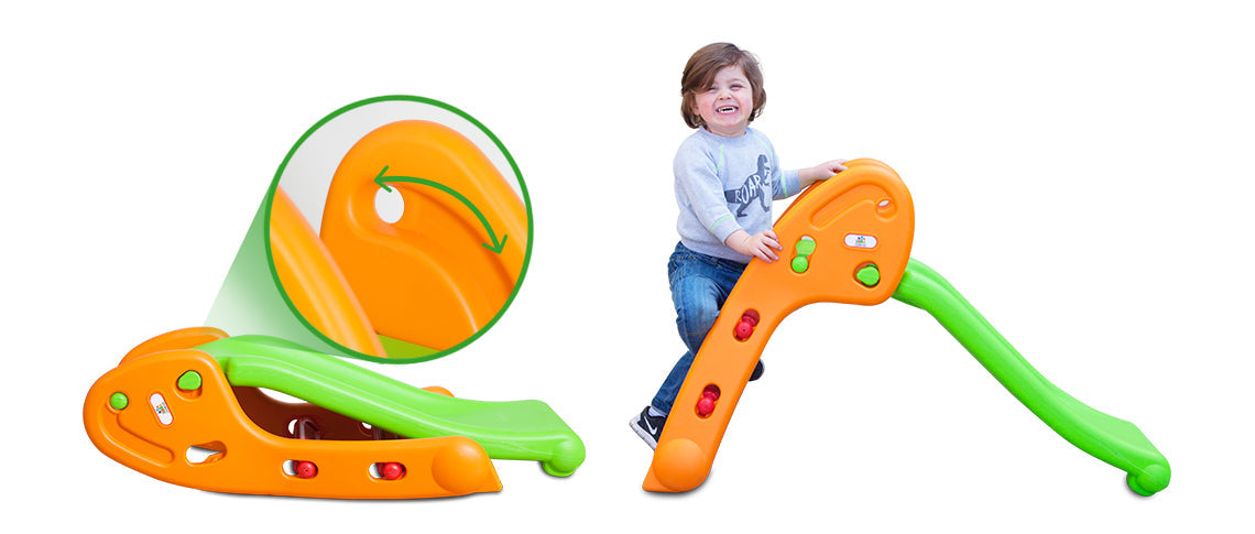 Kids Slide Toddler Outdoor Children Slippery Dip Play Activity Plastic Indoor