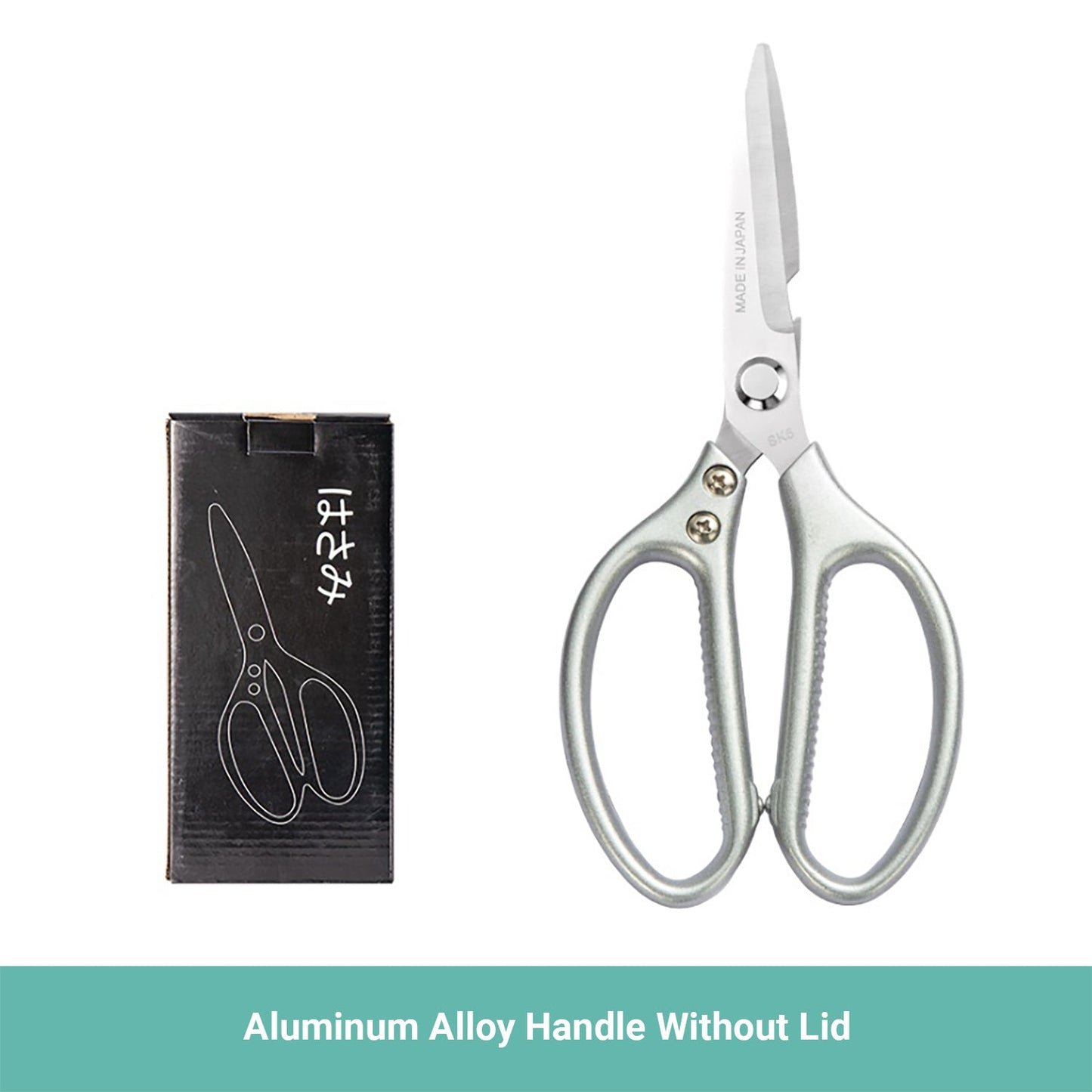 2x Lecluse Kitchen Shears Heavy Duty Scissors Stainless Steel Multi-Purpose Cut