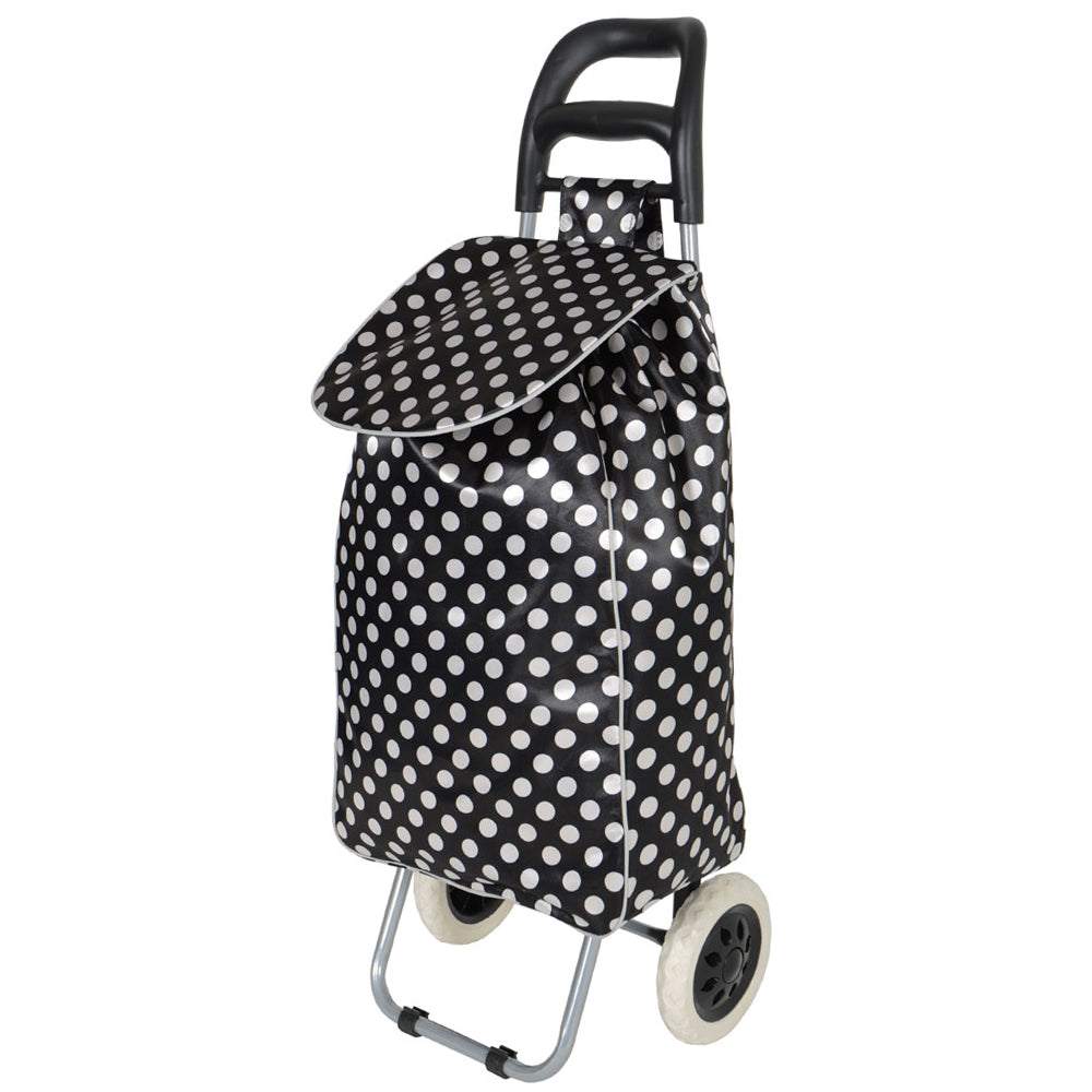 Shopping Cart Carts Trolley Bag Foldable Bags Luggage Wheels Folding Basket Pull
