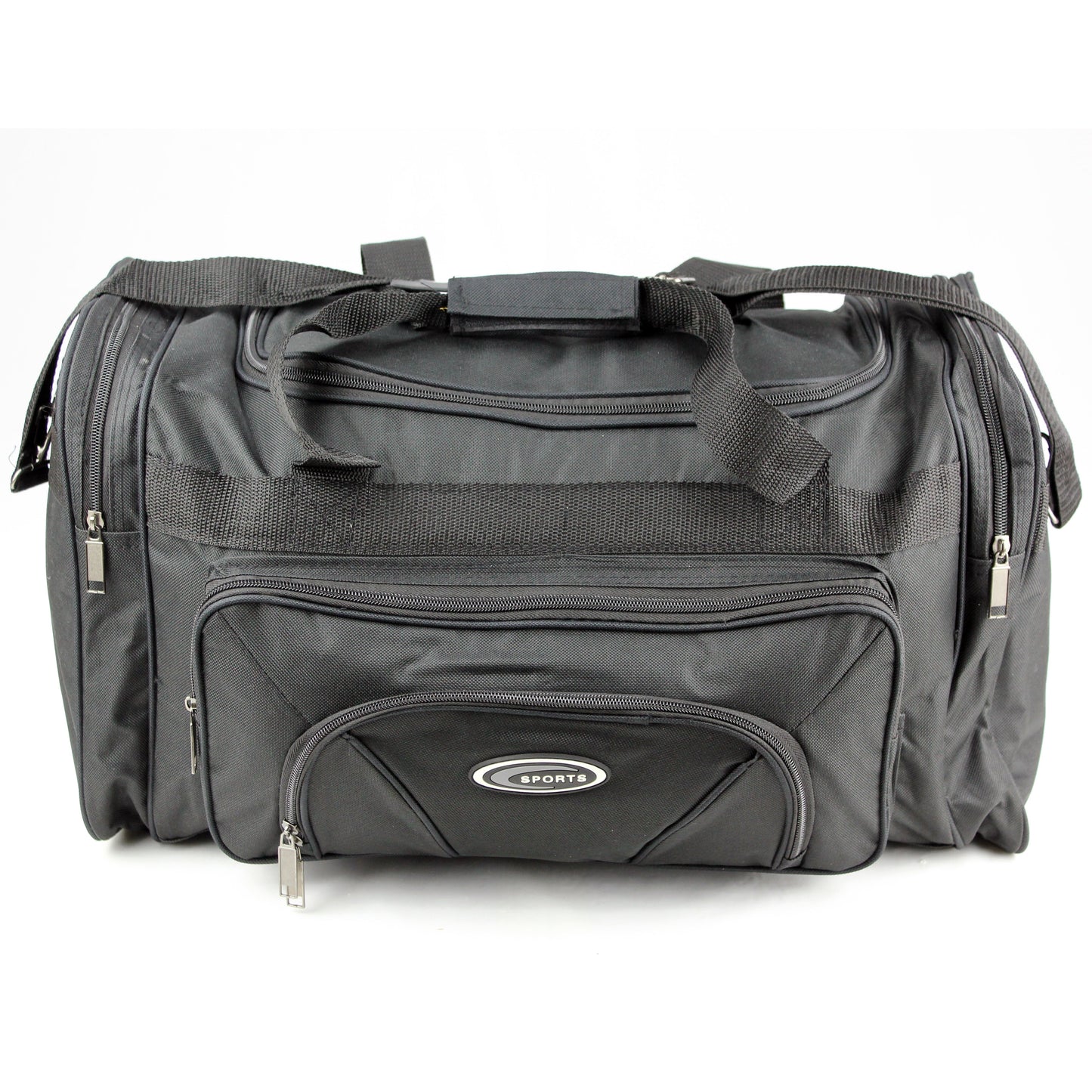 Sports Duffle Bag Canvas Duffel Gym Black Red Blue Grey Small Large Mens Travel