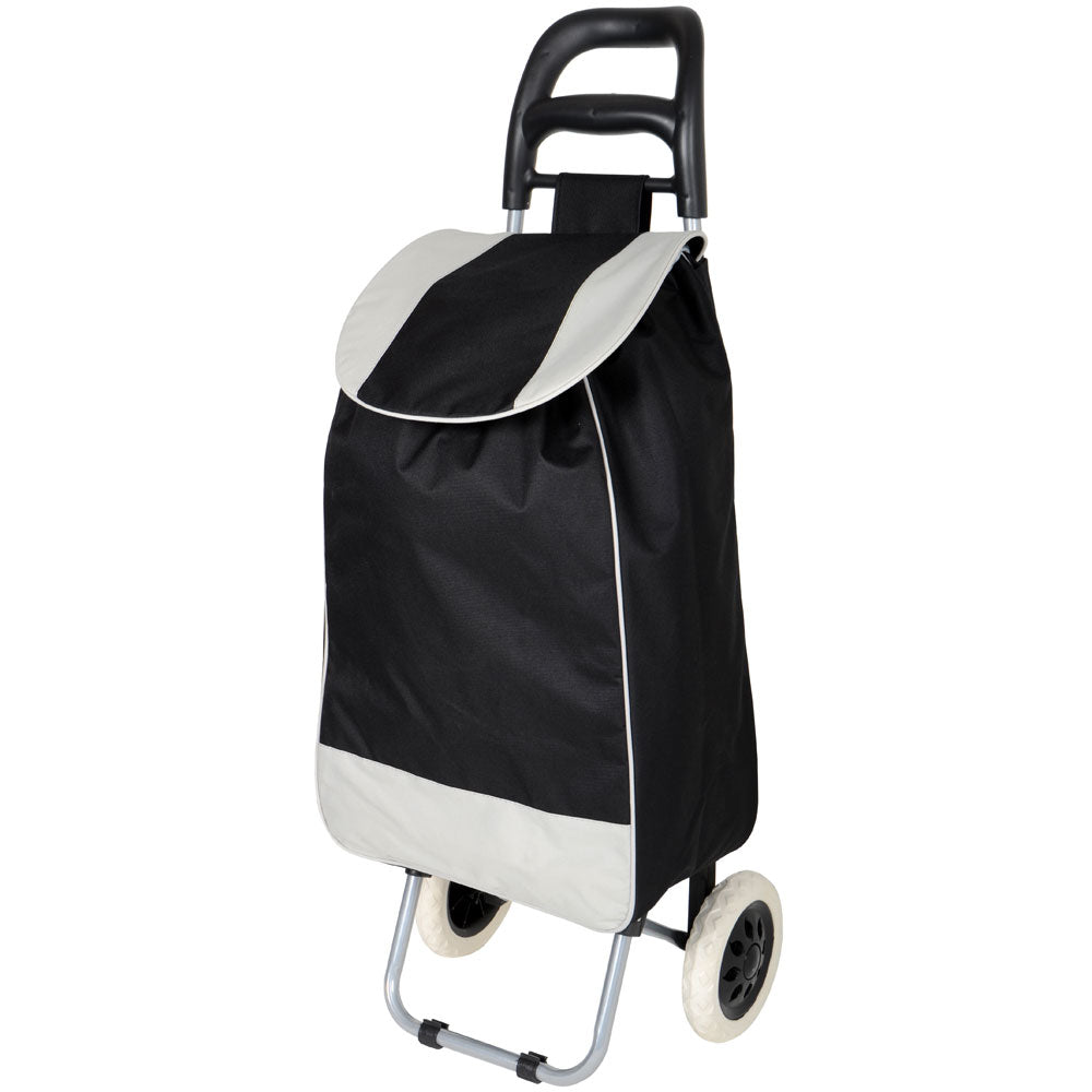 Shopping Cart Carts Trolley Bag Foldable Bags Luggage Wheels Folding Basket Pull
