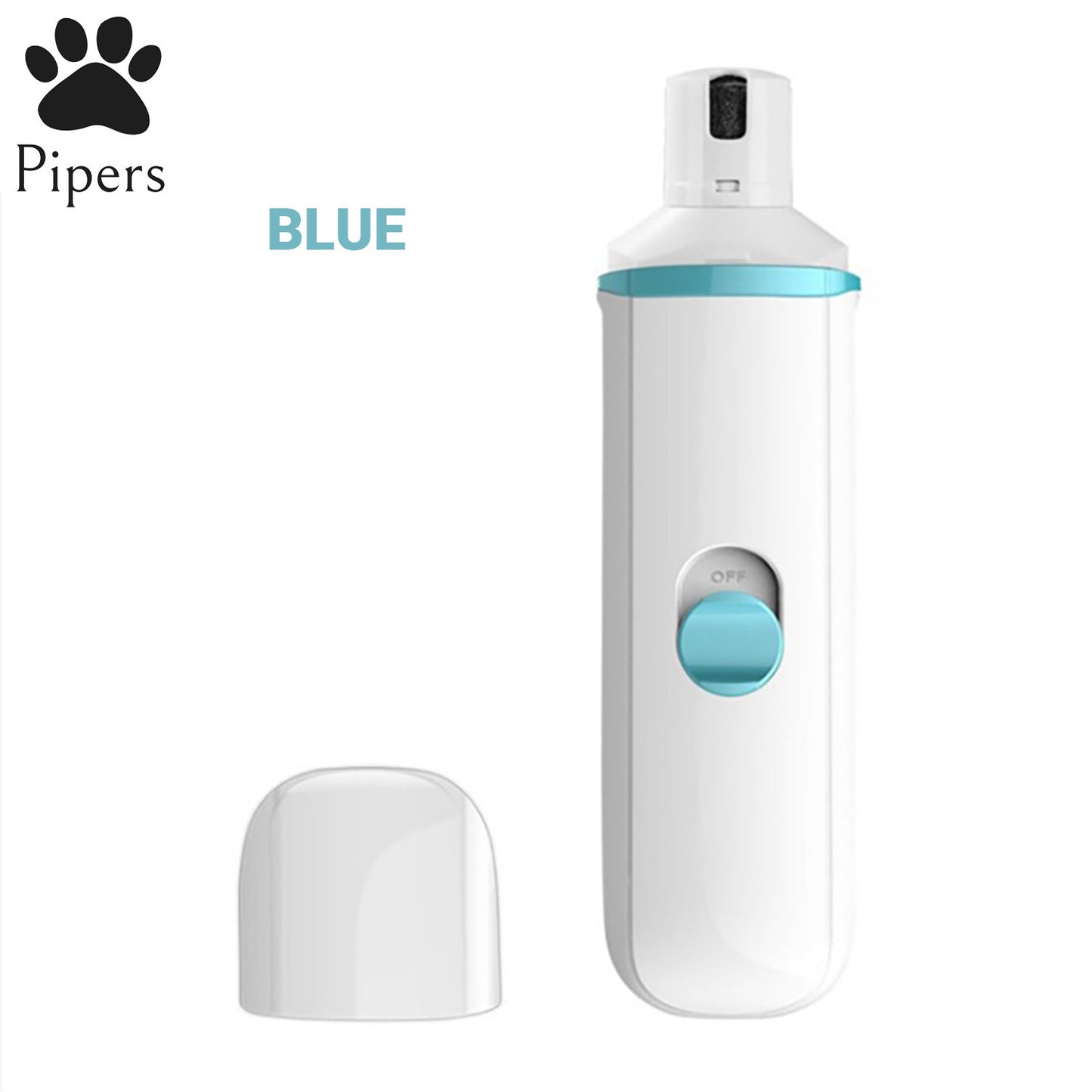 Pipers Pet Electric Nail Grinder Dog Cat Tool Claw Toe Grooming Trimmer Clipper