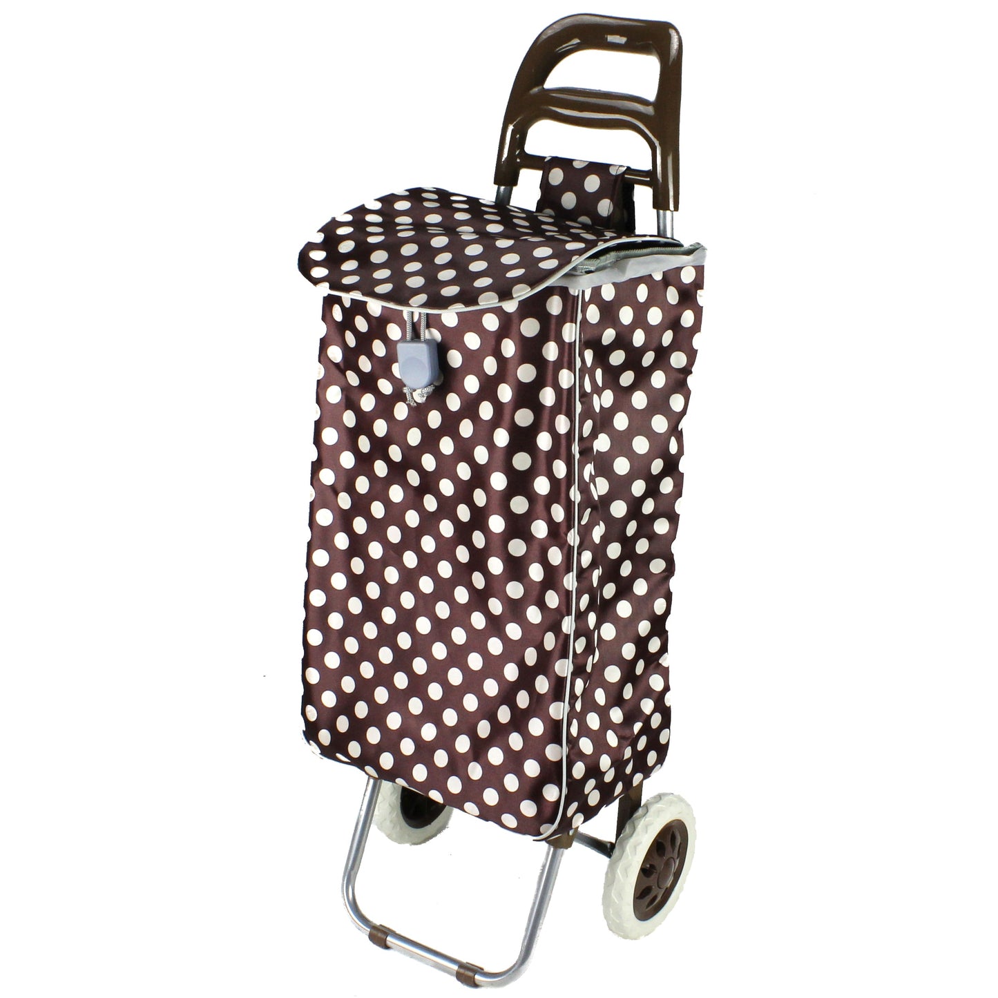 Shopping Cart Carts Trolley Bag Foldable Bags Luggage Wheels Folding Basket Pull