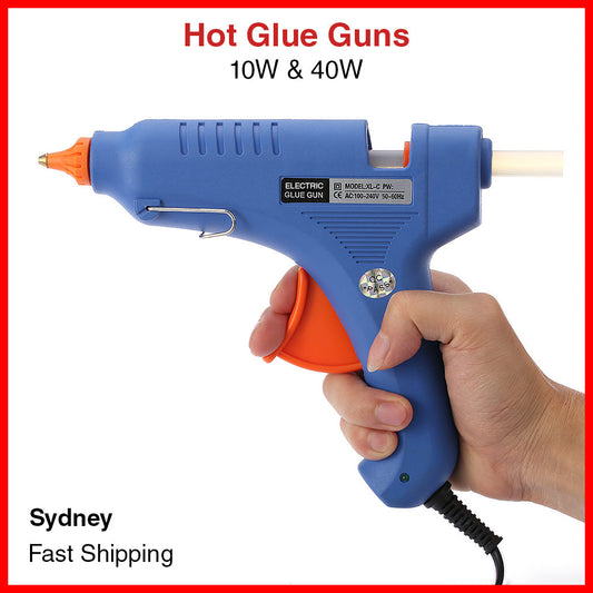 Hot Glue Gun Melt Guns Craft Sticks Scrapbooking Joinery Tile Large 10W 40W Plug