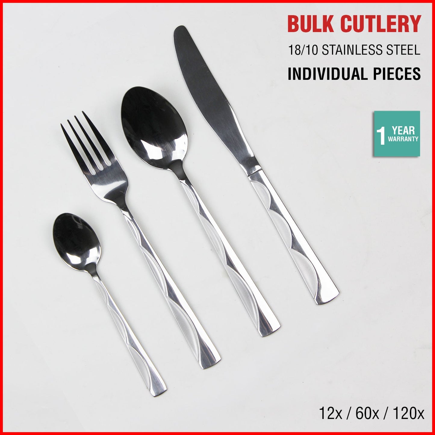 Stainless Steel Cutlery Set Gold Spoon Fork Knife Teaspoon Teafork Bulk Dinner