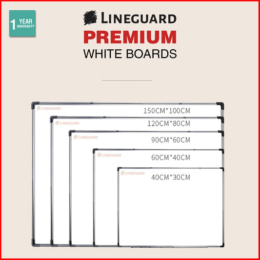 Lineguard Whiteboard Magnetic Office White Board Home Memo Wall Message Dry