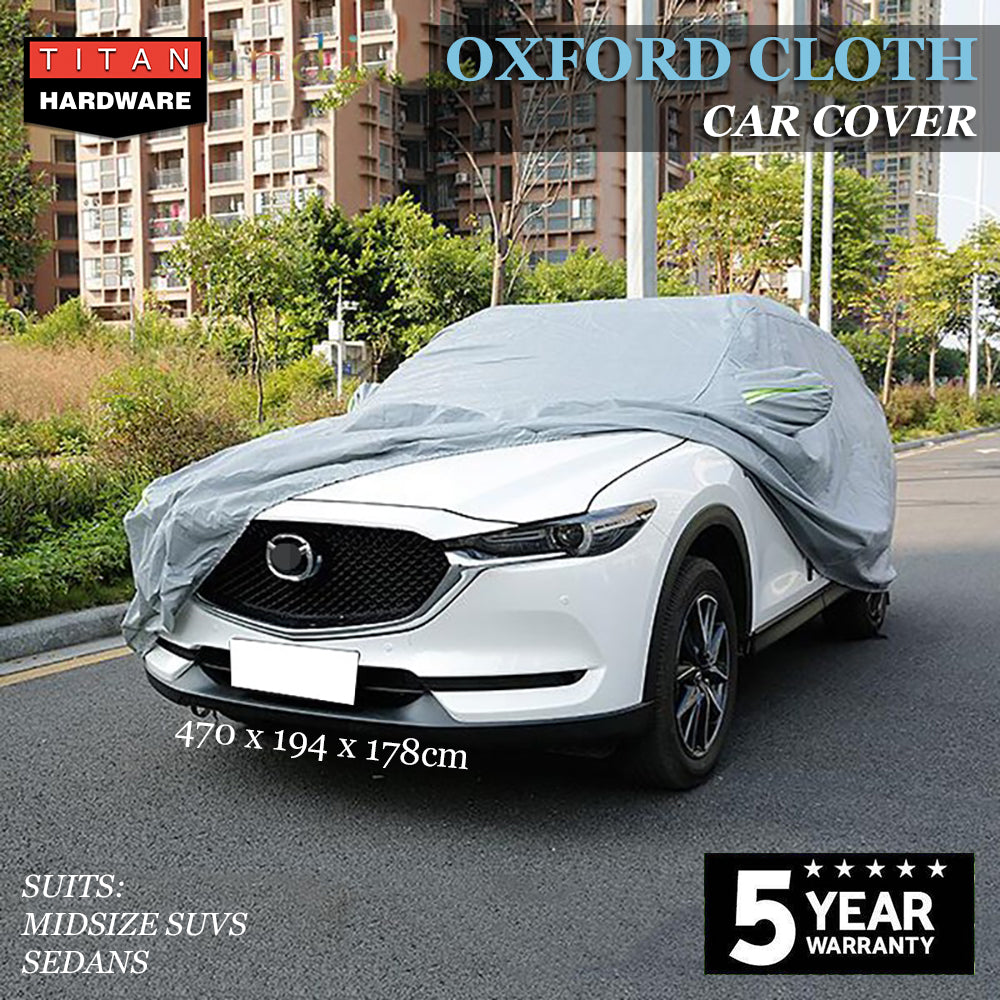 Oxford Cloth Car Cover SUV Sedan Lightweight Waterproof Dust Hail Universal M