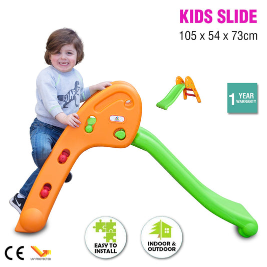Kids Slide Toddler Outdoor Children Slippery Dip Play Activity Plastic Indoor