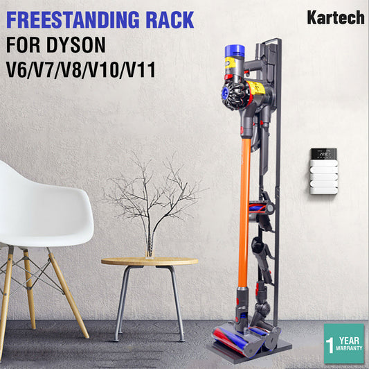 Kartech Freestanding Dyson Vacuum Stand Rack Cordless Accessories