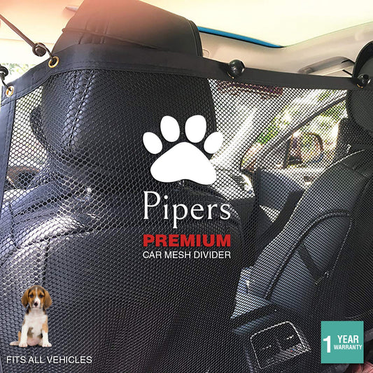 Pipers Pet Car Barrier Mesh Dog Universal Net Safety SUV Ute Truck Cat Divider