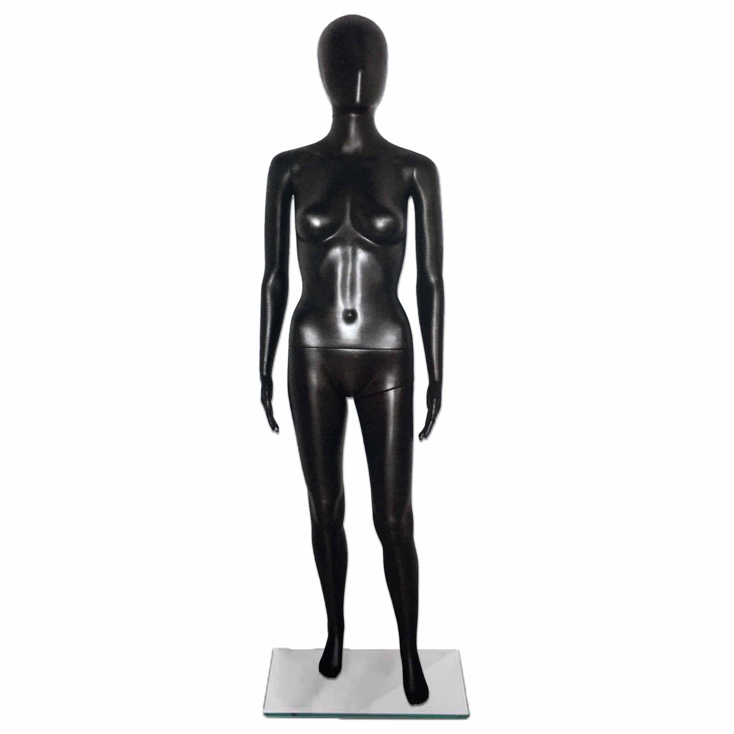 Full Body Mannequin Female Male Clothes Display Torso White Black Adjustable 185 - Simply Homeware