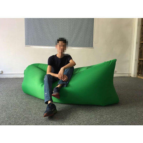 Air Sleeping Bag Lazy Chair Lounge Beach Sofa Bed Inflatable Camping Lounger