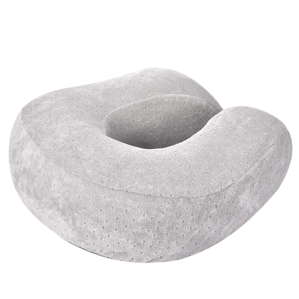 2x Travel Neck Pillow Memory Airplane U Shaped Cushion Support Plane Washable