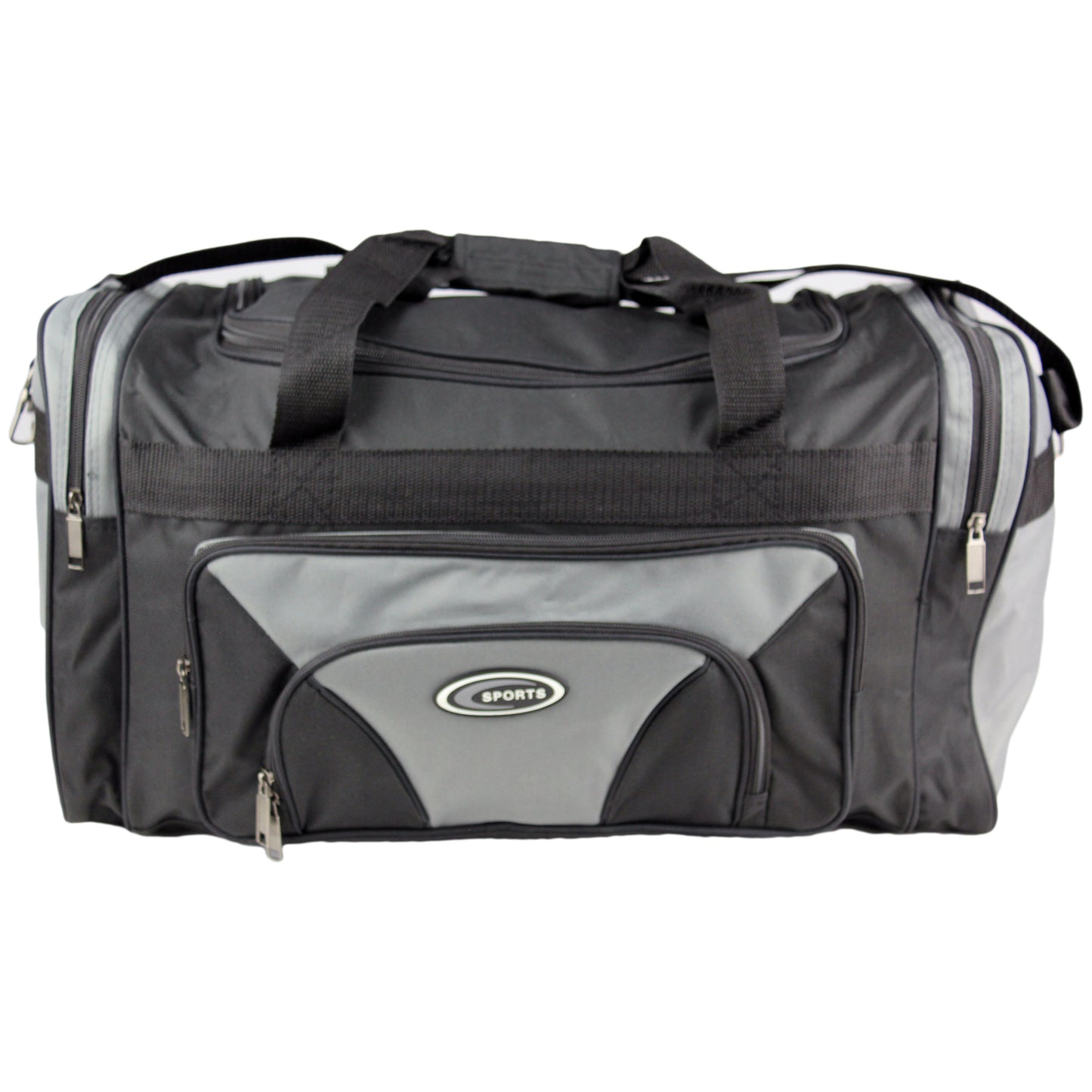 Sports Duffle Bag Canvas Duffel Gym Black Red Blue Grey Small Large Mens Travel
