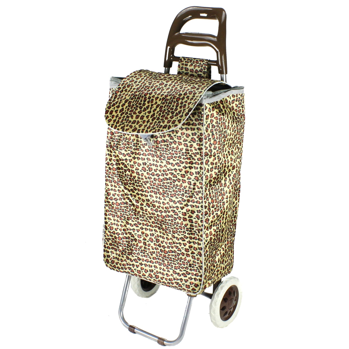 Shopping Cart Carts Trolley Bag Foldable Bags Luggage Wheels Folding Basket Pull