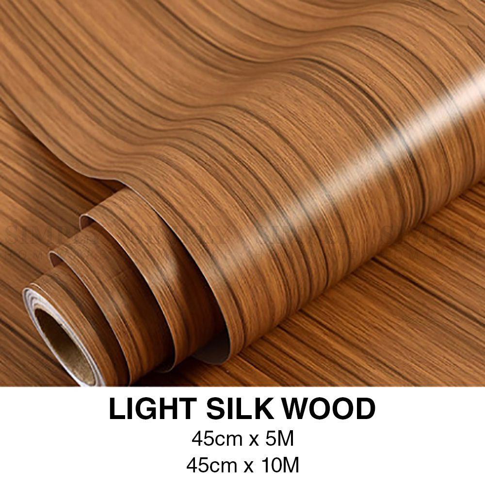 Wall Paper Rolls Marble Wood Brick Adhesive Home Wallpaper Decal Brown Stone - Simply Homeware