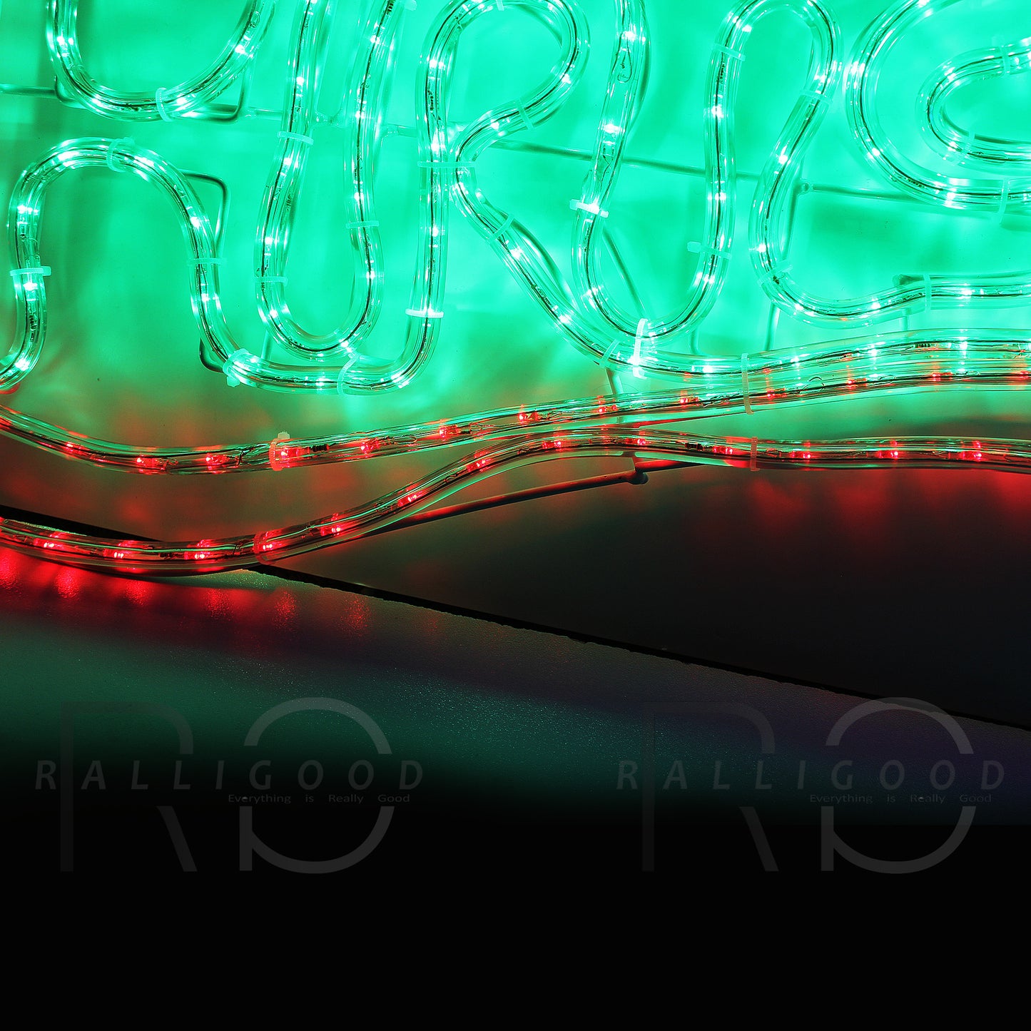 Merry Christmas Xmas Light Sign Large 100cm LED Lights Bright Decoration Indoor