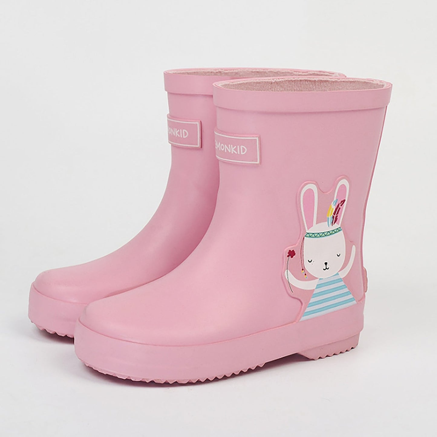 Truboo Kids Rain Boots Toddler Rubber Shoes Children Gumboots Waterproof