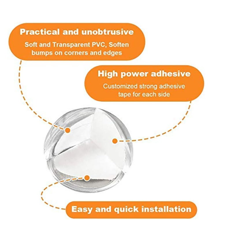 Lecluse Table Corner Protector Baby Proofing Table Corner Guards Keep Child Safe