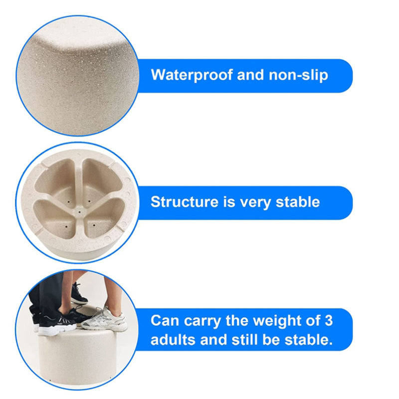 Lecluse EPP Bathroom Sofa Shower Chair Bath Seat Bench Seat Non-Slip Safety Ligh