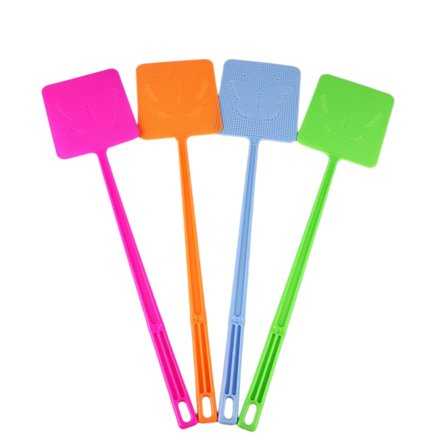 10x Fly Swatter Swat Bulk Insect Killer Bug Slap Colourful Mosquito Cockroach