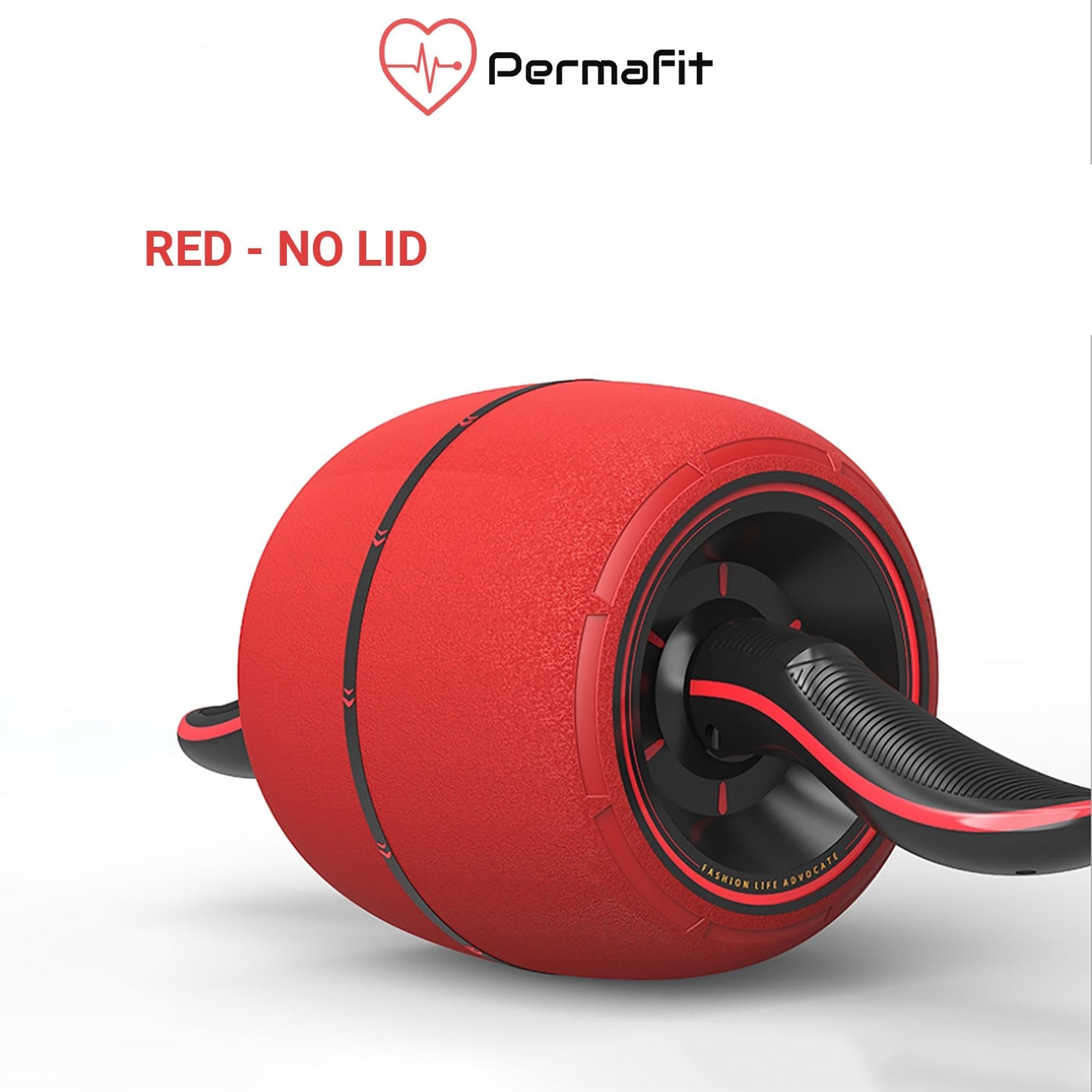 Permafit AB Roller Wheel Abdominal Exercise Trainer Workout Equipment Home Gym