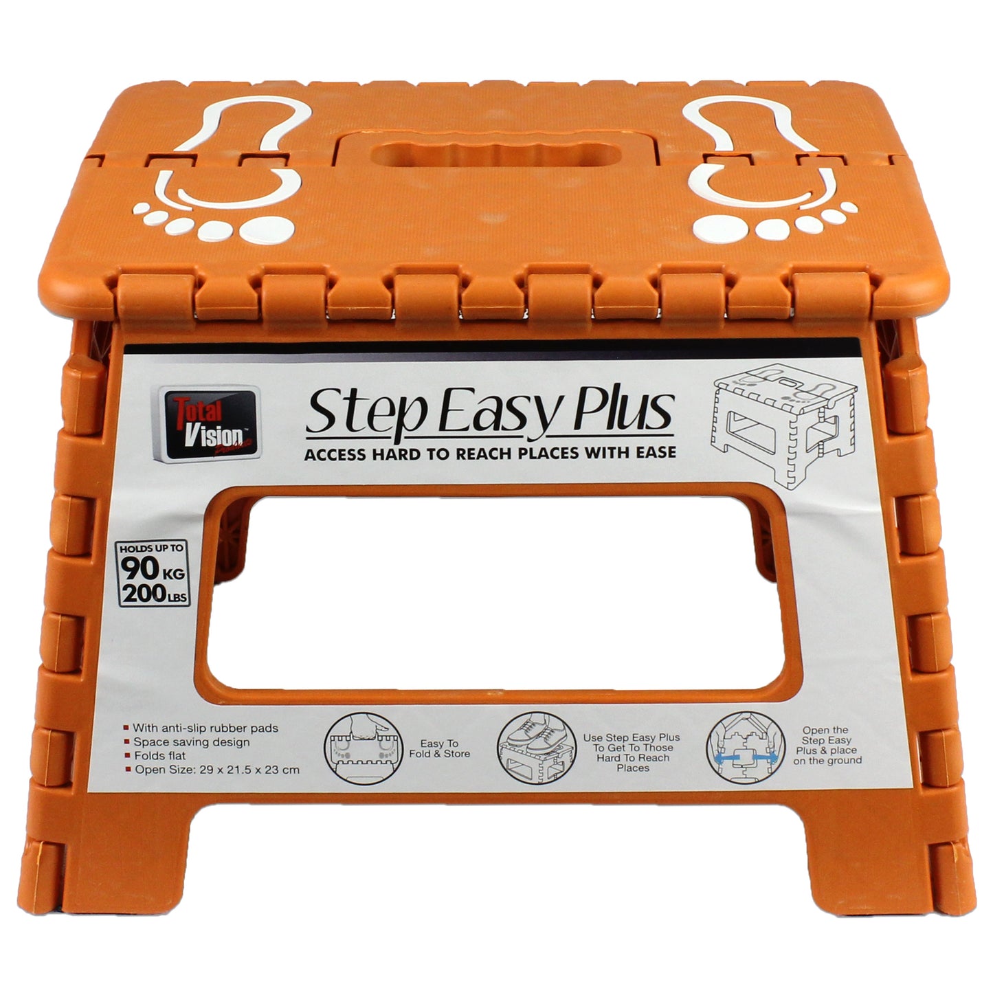 Folding Foot Stool Step Ladder Children Kids Plastic Footstool Stepladder Chair