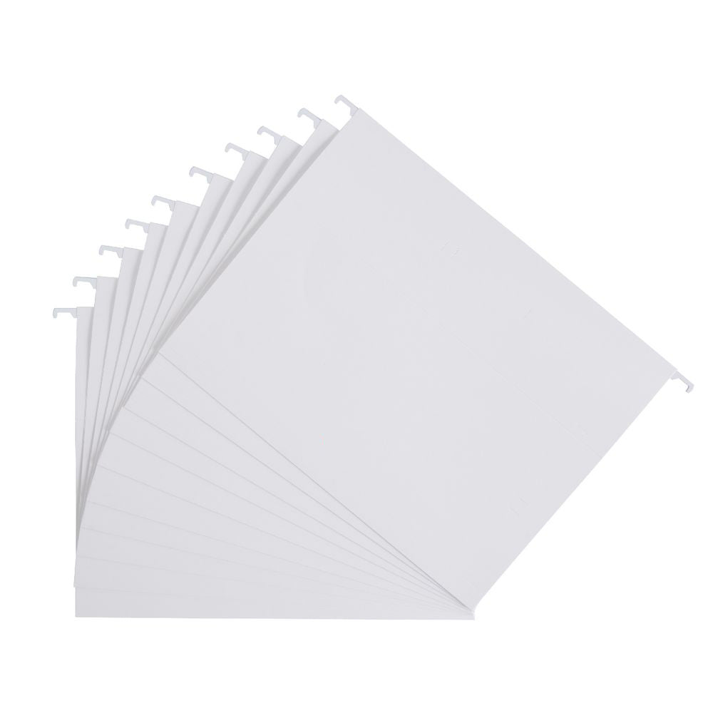 25x Suspension Files Filing Cabinet Divider Foolscap Hanging Files Folders Tabs