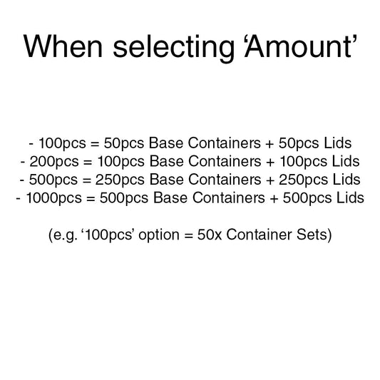 Take away Containers Takeaway Food Plastic Lids Bulk 500ml 650ml 750ml 1000ml - Simply Homeware