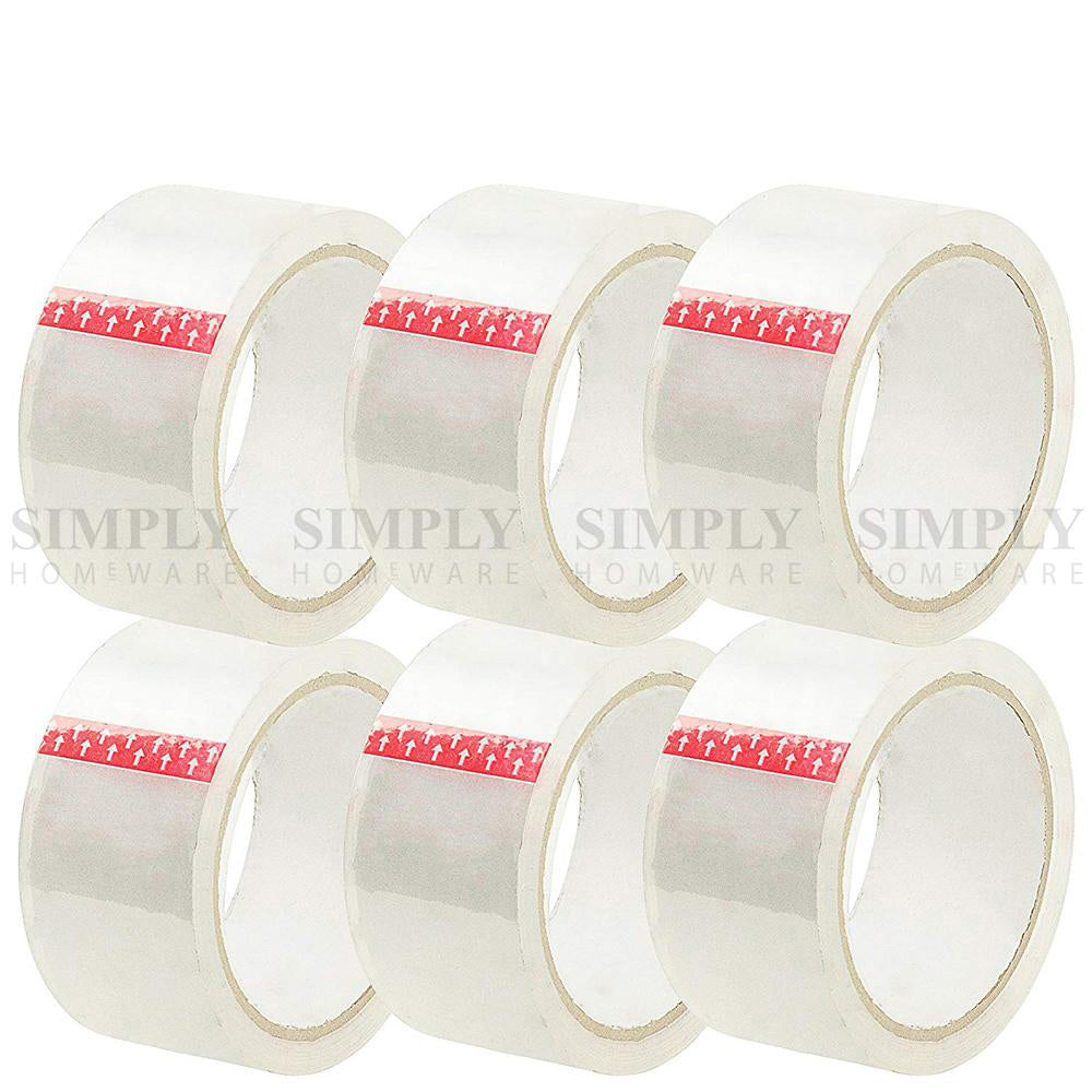 Packing Tape Dispenser Cutter Gun Packaging 48mm Box Low Noise Sticky Fragile - Simply Homeware