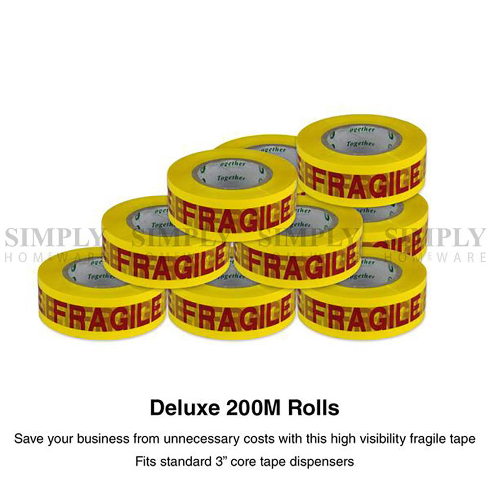 Packing Tape Dispenser Cutter Gun Packaging 48mm Box Low Noise Sticky Fragile - Simply Homeware