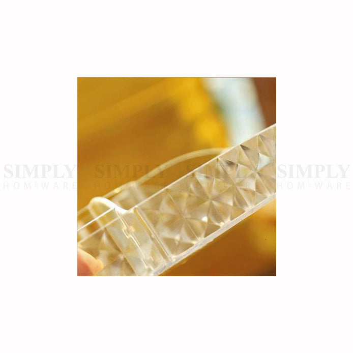 Jewellery Display Stand Acrylic Earring Necklace Ring Storage Holder Rack Clear - Simply Homeware