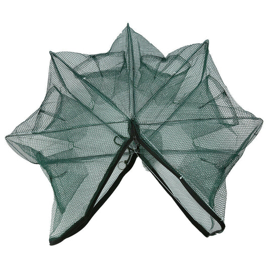 Crocox Fishing Net Cage Foldable Trap Shrimp Crab Minnow Yabbie Automatic Large