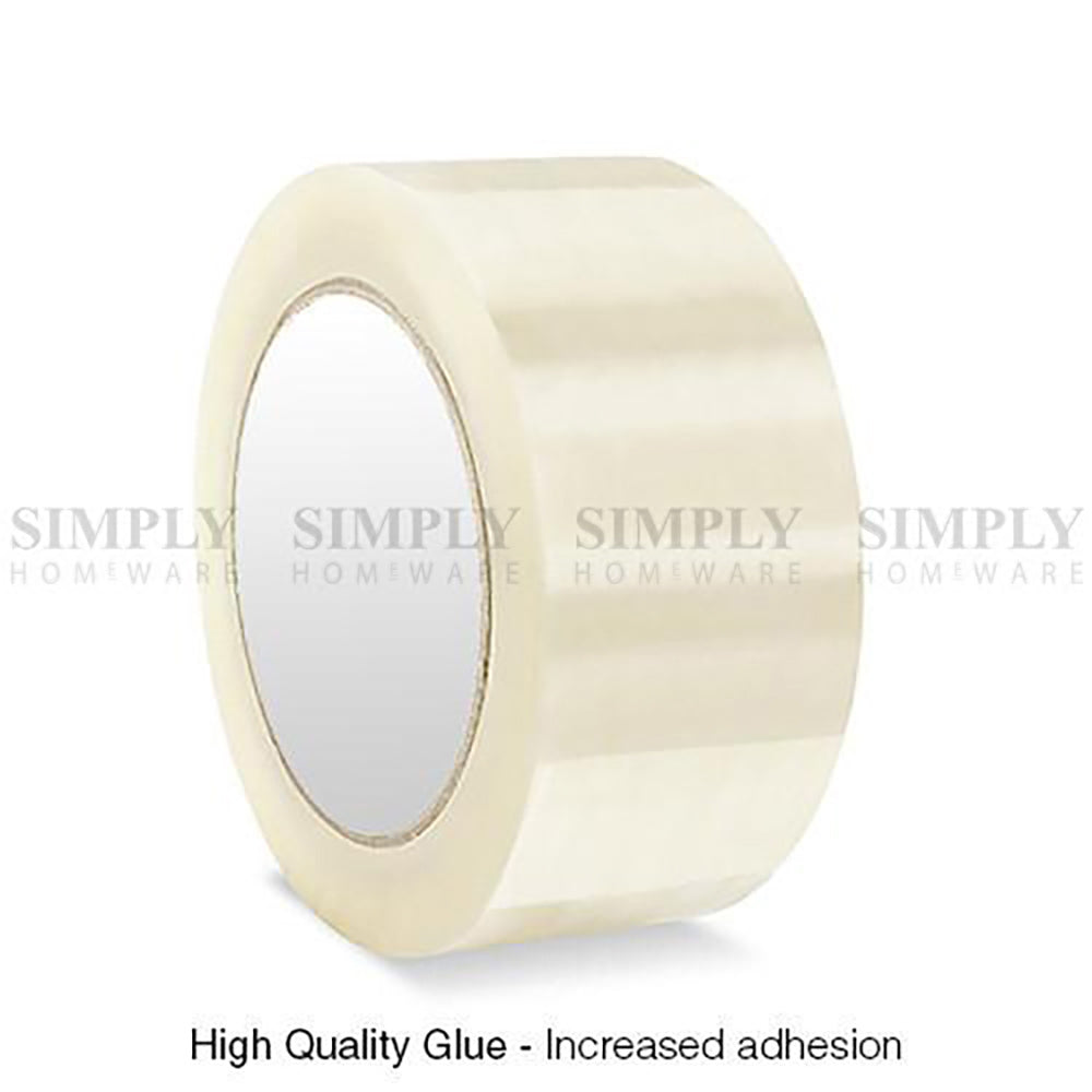 Packing Tape Dispenser Cutter Gun Packaging 48mm Box Low Noise Sticky Fragile - Simply Homeware