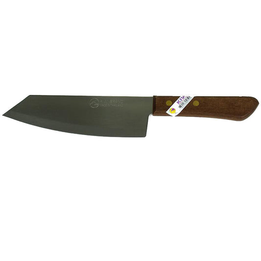 No. 173 KIWI Knife Kitchen Chef Knives Stainless Steel Blade Cook Cleaver Wood