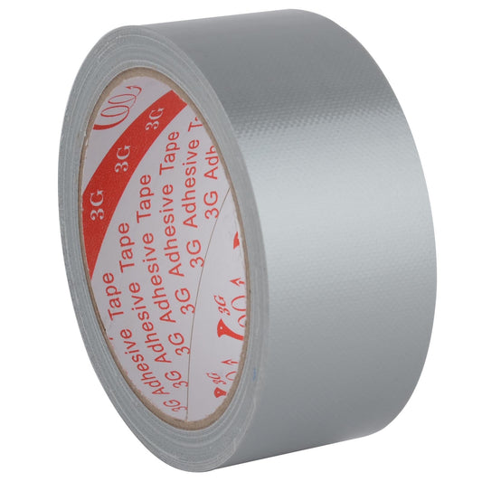 Duct Tape Gaffa Gaffer PVC Craft Self Adhesive Repair Cloth Silver 48mm x 10m