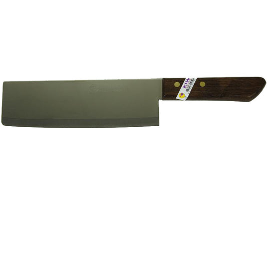 No. 22 KIWI Knife Kitchen Chef Knives Stainless Steel Blade Cook Cleaver Wood