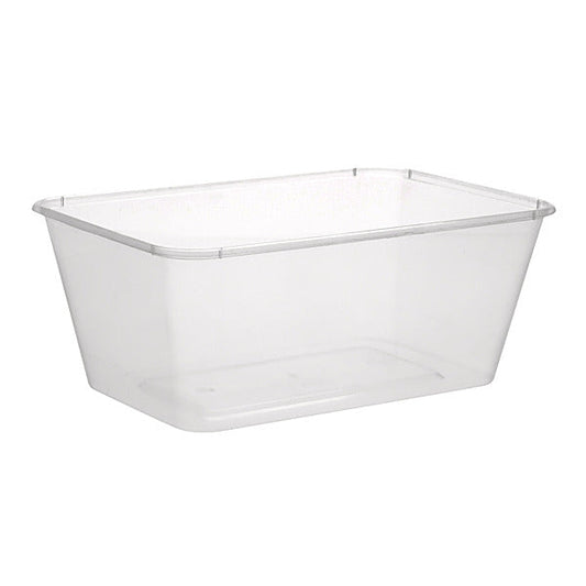 Take away Containers Takeaway Food Plastic Lids Bulk 500ml 650ml 750ml 1000ml