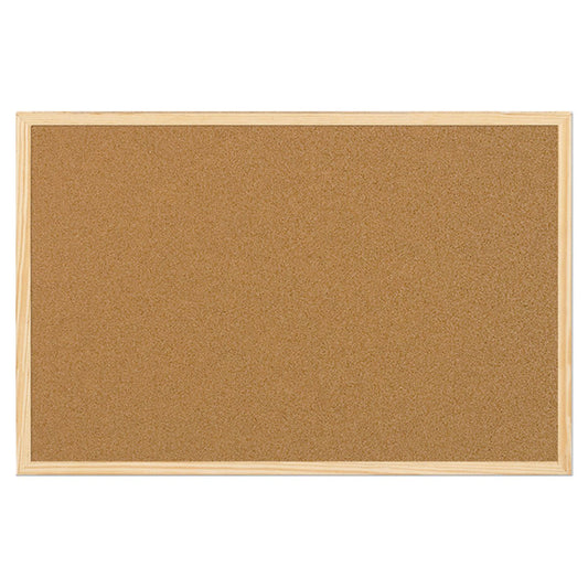 Cork Board Pins Corkboard Pinboard Notice Large Memo Photos Wooden Frame Wall